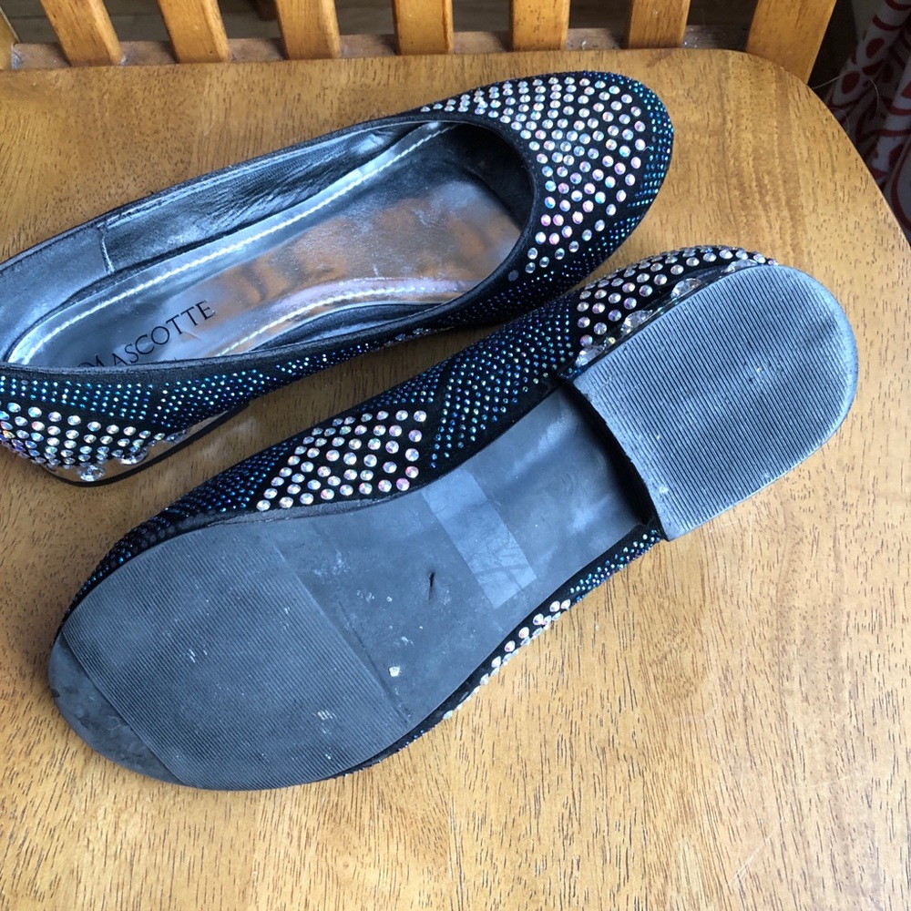 Mascotte Rhinestone Crystal studded flats - Picture 8 of 9